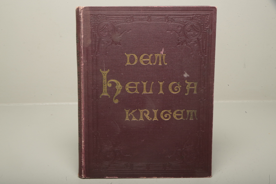 Bok- "Det Heliga Kriget-John Bunyan", Tryckt: 1890