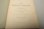 Bok- "Det Heliga Kriget-John Bunyan", Tryckt: 1890