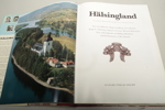 Bok-"Hälsingland", Med autograf av: Hilding Mickelsson