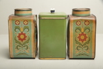 Plåtburkar, 3st, 1900-tal