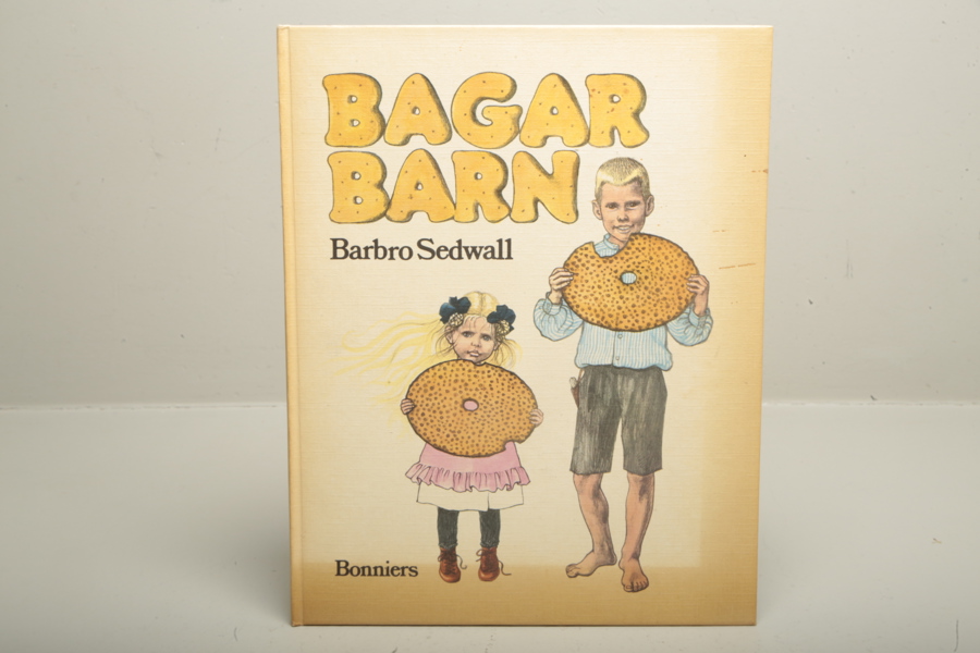 Bok, "Bagar Barn"- Barbro Sedwall, Signerad av författaren 1977