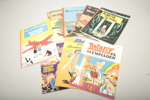Diverse tidningar- bl.a. Tintins Äventyr, Fantomen & Asterix m.m.