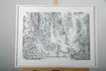 Connie Dellkrantz- Litografi "Törnrosa", Signerad, N:o 109/360