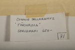 Connie Dellkrantz- Litografi "Törnrosa", Signerad, N:o 109/360