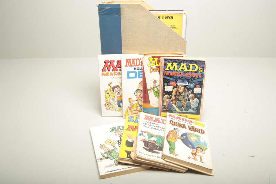Serietidningar- MAD'S