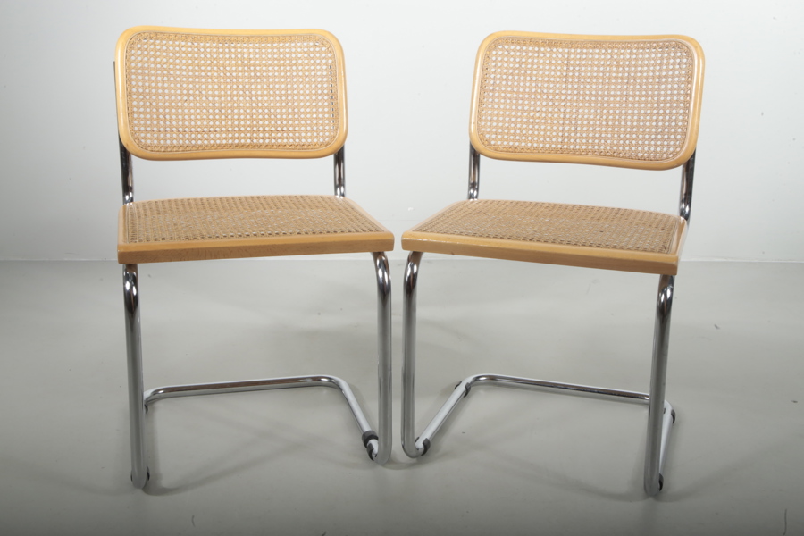 Stolar, 1-par, "Bauhausmodell", Troligtvis Italien