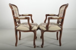 Stolar, 1-par, Rokoko-stil, 1900-tal 