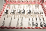 Besticksuppsättning- Silverplated, Made in Italy