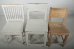 Stolar, 3st, 1800-tal, Allmoge 
