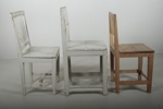 Stolar, 3st, 1800-tal, Allmoge 