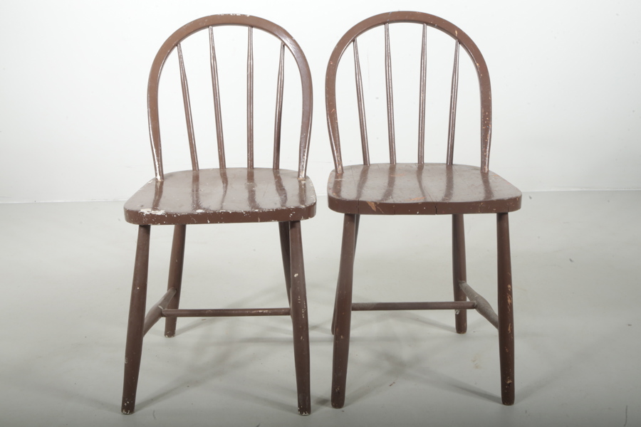 Stolar- "Edsbyverken", 1-par, 1940/1950-tal