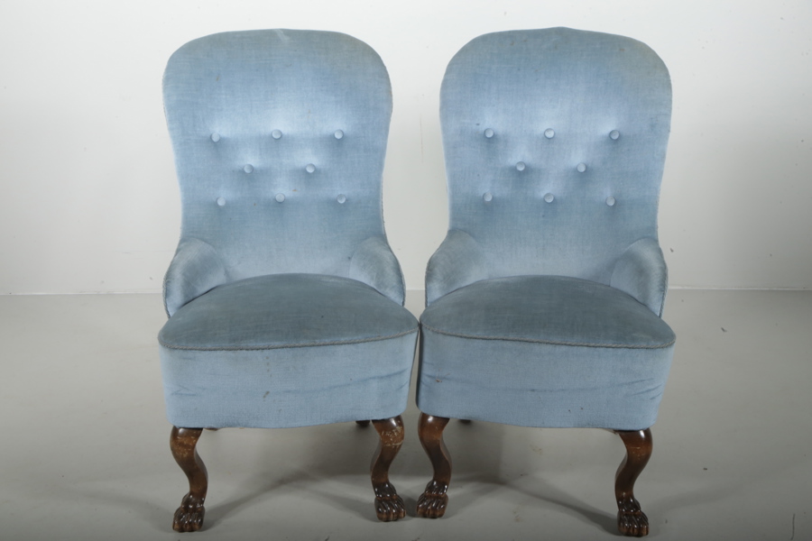 Fåtöljer, 1-par, "Emma-stil", 1900-tal