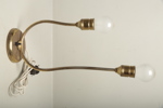Harald Notini- Bordslampa, Arvid Böhlmarks Lampfabrik- Stockholm, 1940-tal