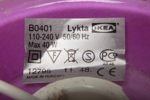IKEA- "Lykta", Bords/ Fönsterlampa