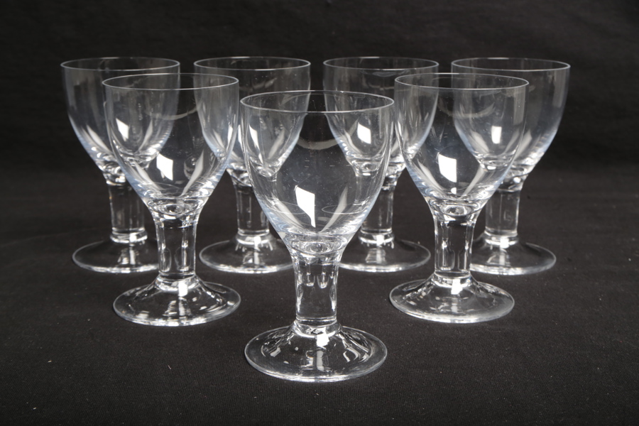 Kosta Boda- Fotglas, 7st