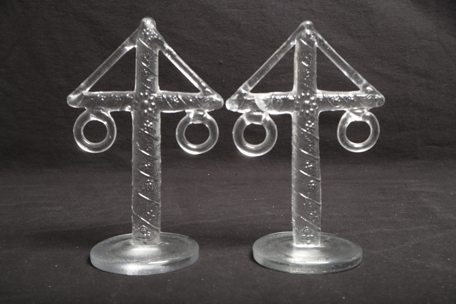 Kosta Boda- Bertil Vallien, Konstglas, 1-par Midsommarstänger