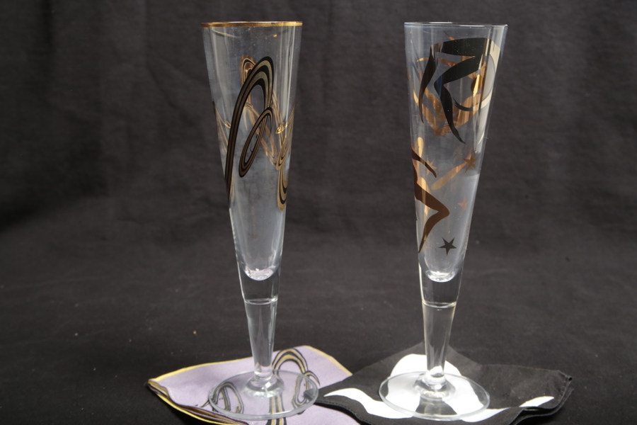 Ritzenhoff- Champus- Champagneglas, 1-par