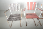 Trädgårdsstolar, 4st, 1950/1960-tal