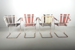 Trädgårdsstolar, 4st, 1950/1960-tal