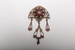 Dräktbroscher, 2st, Metall