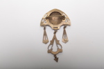 Dräktbroscher, 2st, Metall