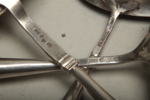 Soppslevar i silver, 3st, 1800/1900-tal 