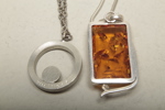 Halsband, 2st, Sterlingsilver & Tenn 