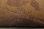 Hugo Birger- Olja på pannå, "Granada- 85"