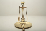 Skeppsljusstake i mässing, Modern