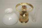 Bordsoljelampa, 1900-tal, "Lampe Compagniet, Stockholm- Köpenhamn"