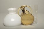 Bordsoljelampa, 1900-tal, "Lampe Compagniet, Stockholm- Köpenhamn"