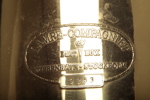 Bordsoljelampa, 1900-tal, "Lampe Compagniet, Stockholm- Köpenhamn"