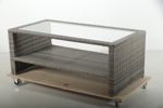 Loungebord i konstrotting, Modern