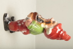 Figurin- "Tomte", Terrakotta, 1900-tal