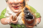 Figurin- "Tomte", Terrakotta, 1900-tal
