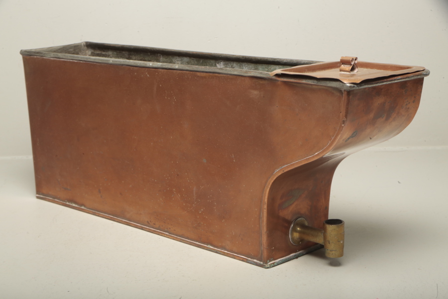 Kopparbehållare, 1800/1900-tal