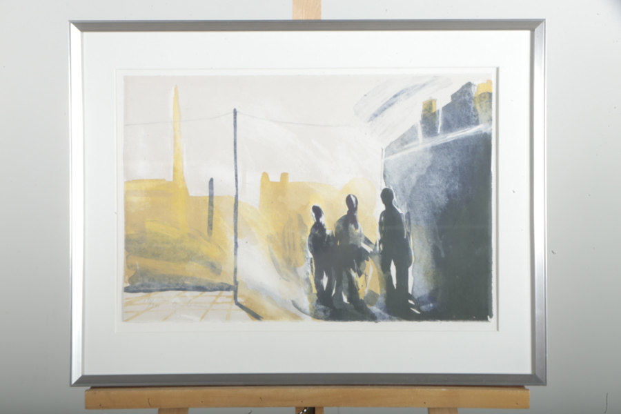 Örjan Wikström- Färglitografi, Signerad, N:o 131/380cm