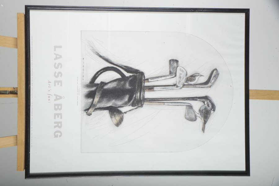 Lasse Åberg, Poster ""Birdies"