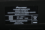 Pioneer Subwoofer, Modell: "S-W160S-K"