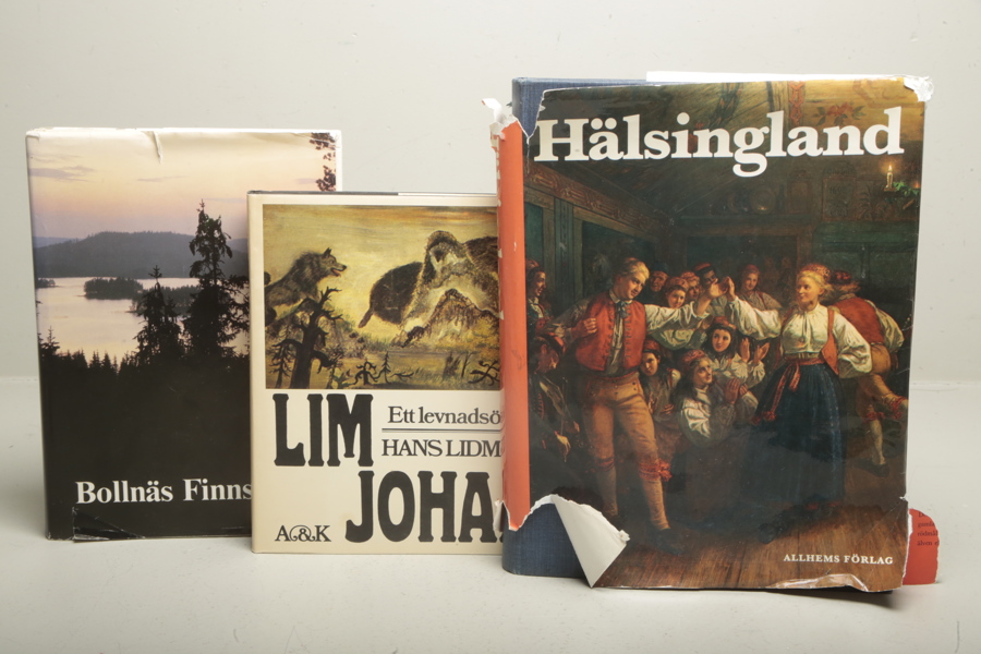 Böcker- Hälsingelitteratur