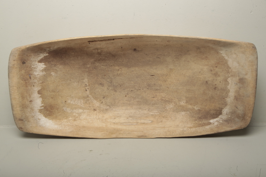 Tråg, 1800/1900-tal, Allmoge