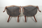 Karmstolar, 1-par, "Rokoko-stil", 1900-tal 