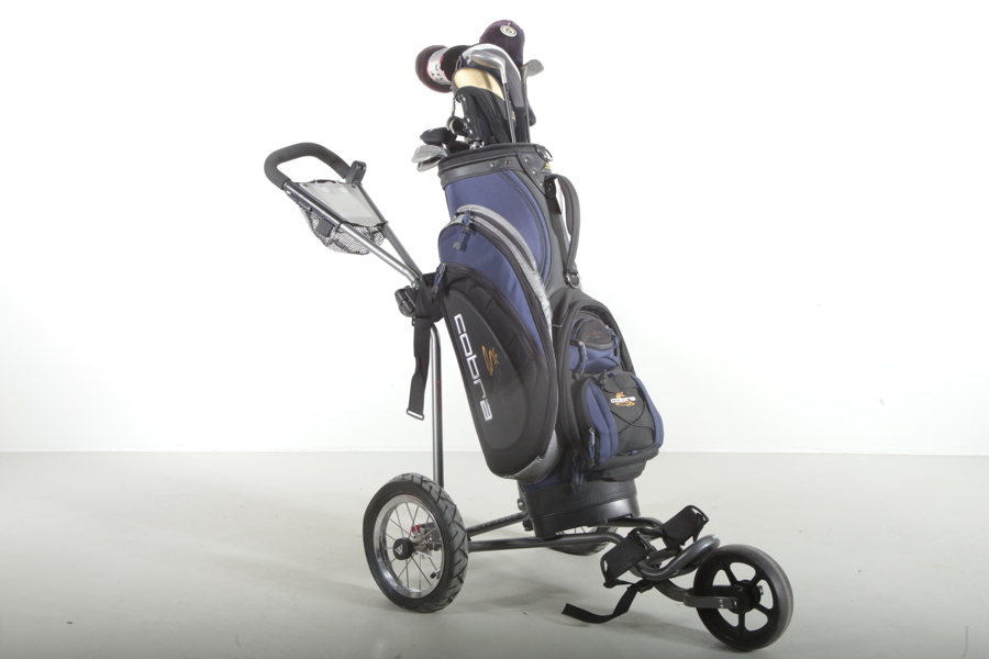 Golfset- Diverse klubbor samt vagn