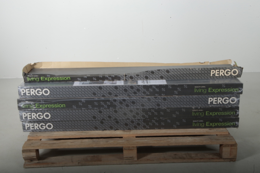 Golv- Pergo laminat, 8pkt (16kvm)
