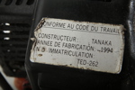 Tanaka- Motorborr, Bensindriven 