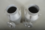 Mjölkkrukor, 1-par, Aluminium