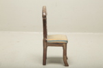 Miniatyrstol i keramik, "Karl-Johan stil", Design: Ritva Karlsson 