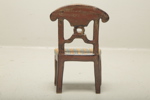 Miniatyrstol i keramik, "Karl-Johan stil", Design: Ritva Karlsson 