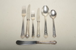 Bestickuppsättning- "Chippendale", Nysilver/Rostfri, 74-Delar