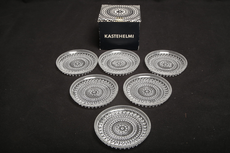 Arabia/ Kastehelmi- "Coasters", 6st